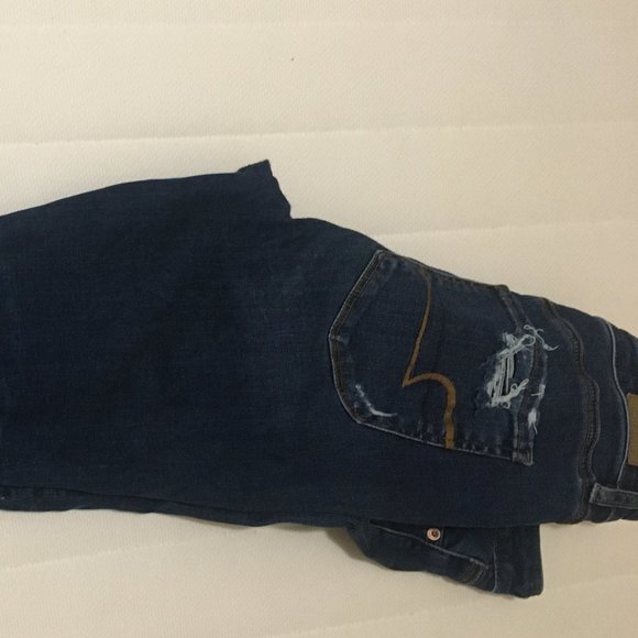 RIPPED SUPER HI- RISE JEGGING X AE - Picture 2 of 7